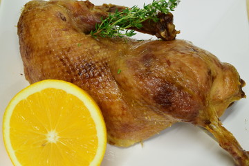 Ente gebraten - Grillente