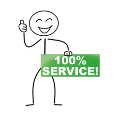 100% Service