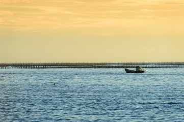 Fototapeta na wymiar Fisherman village,Thailand