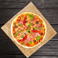 Delicious home made pizza