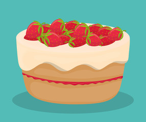 Dessert cake design.