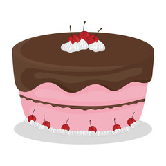 Dessert cake design.