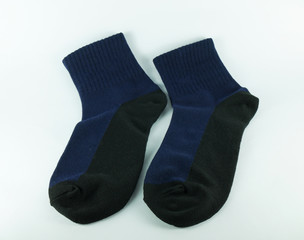 Blue - Black socks