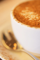 капучино в скорицей