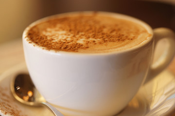 Капучино с корицей