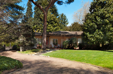 park of a villa