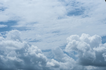 Clouds before the rain