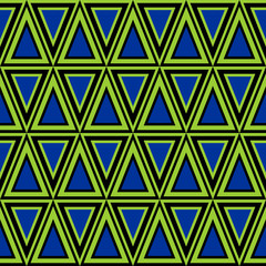 Geometric semless colorful pattern