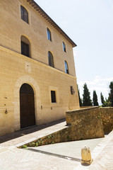 Obraz premium Street corner in Pienza, Tuscany