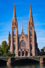 Saint Pauls Kirche in Straßburg