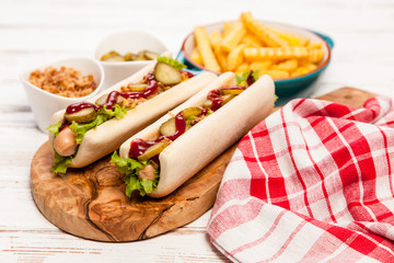 Hot dogs