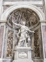 Statua di Santo Longino martire