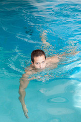 Man swimming