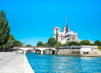 Fototapeta na wymiar Cathedral Notre Dame Reims Champagne, Paris France