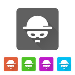 App Icon Long Shadow - 5 Colors