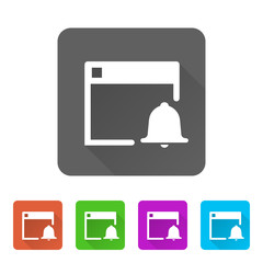 App Icon Long Shadow - 5 Colors