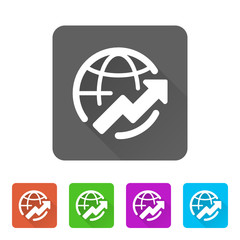 App Icon Long Shadow - 5 Colors