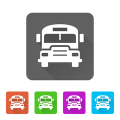 App Icon Long Shadow - 5 Colors