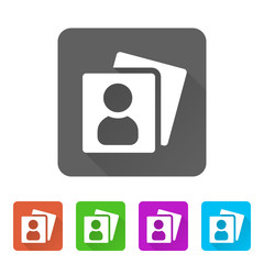 App Icon Long Shadow - 5 Colors