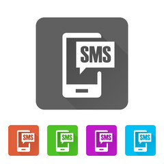 App Icon Long Shadow - 5 Colors