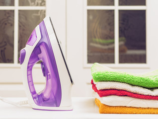 Ironing on home desktop