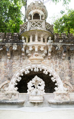 Quinta da Regaleira in Sintra, Portugal. The Knights Templar, an