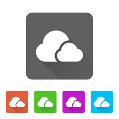 App Icon Long Shadow - 5 Colors