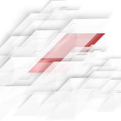 Vector Abstract geometric shape from gray diagonal romb. 