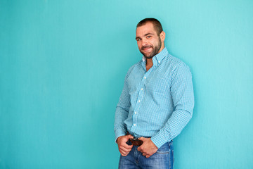 Handsome man