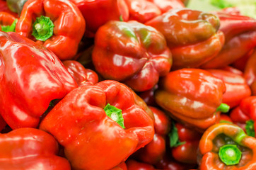 many red capsicum