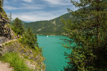 Obraz na płótnie Canvas Achensee, Austria / Alpine lake in Tyrol, Austria