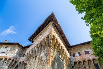 Sharp edges of Castle of the Captain of Artillery