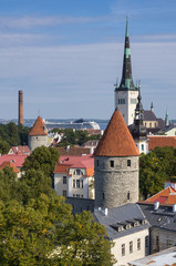 Obraz premium Old Tallinn