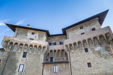 Sharp edges of Castle of the Captain of Artillery