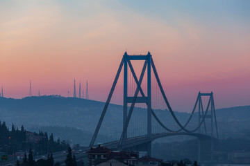 Bosphorus Bridge at dawn
