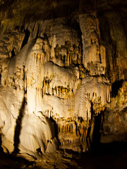 Cave karst features