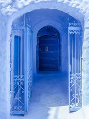 Blue gate