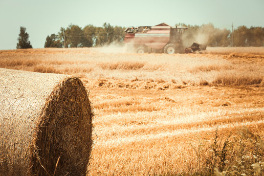 combine harvester