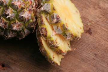 Fresh pineapple fruit
