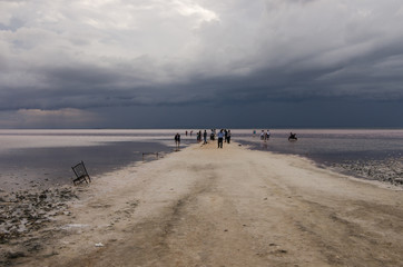 Tuz Golu (Salt Lake),  Central Anatolia Region,Turkey