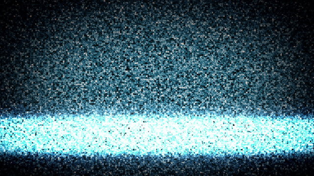 Television static screen