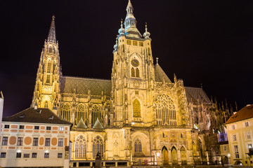 Fototapeta premium St. Vitus Cathedral in Prague