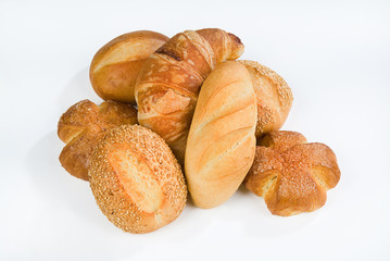 Different Kinds Of Bread And Pastry