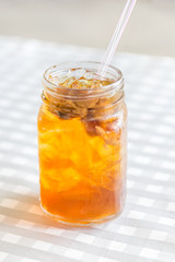 Longan juice cold water