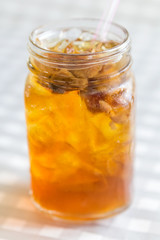 Longan juice cold water