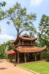 Vietnamese temple in Hanoi, Vietnam