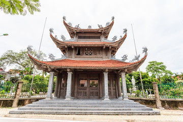 Fototapeta premium Vietnam temple in Hanoi, Vietnam