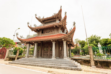 Vietnam temple in Hanoi, Vietnam