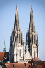 Fototapeta na wymiar Cathedral Regensburg