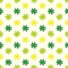 Seamless floral  pattern, vector illustration